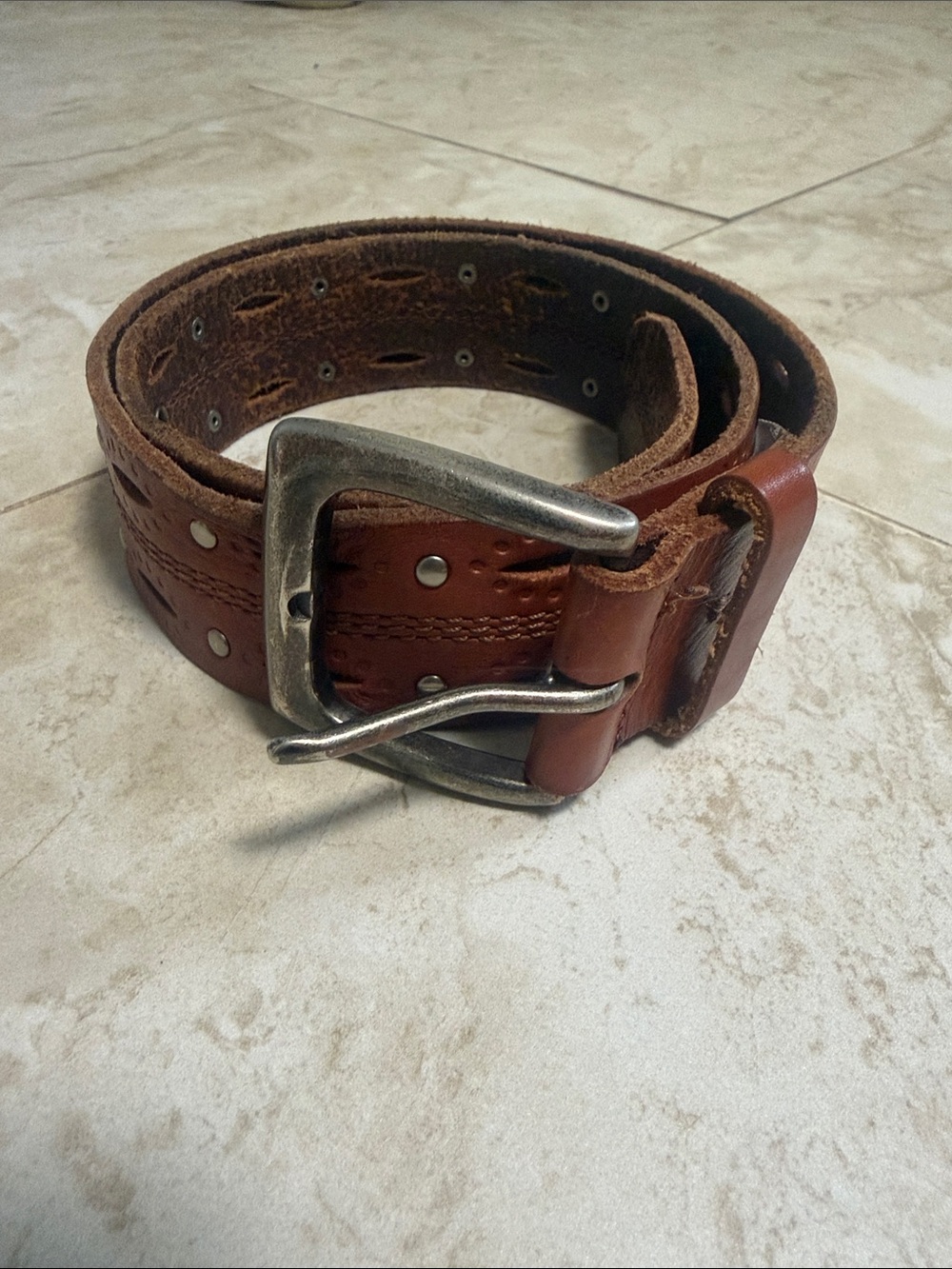 Carhartt Genuine Leather 2216 style Brown Belt
